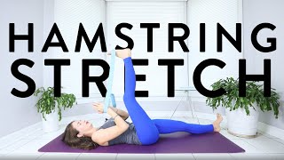 Celebrity 10 minute yoga hamstring stretch with strap Net Worth