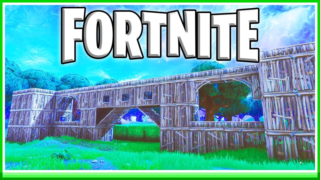 BYGGER FORT I FORTNITE!