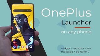 OnePlus Launcher + Widget on Any Phone [Magisk + TWRP] - Full Setup! screenshot 2