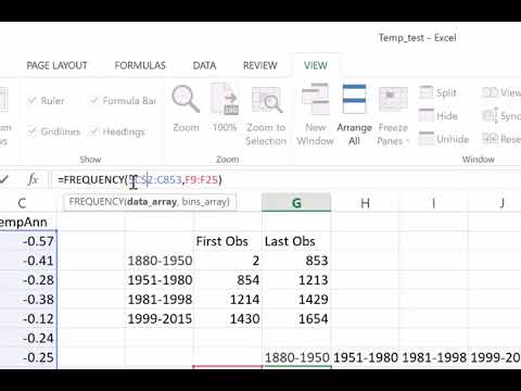 Video: Si Të Ndërtoni Një Histogram Në Excel