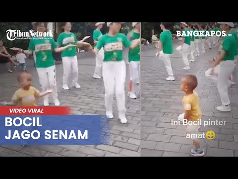 Video Viral Bocah Cilik Ini Jago Senam, dengan Luwesnya Melakukan Gerakan Senam