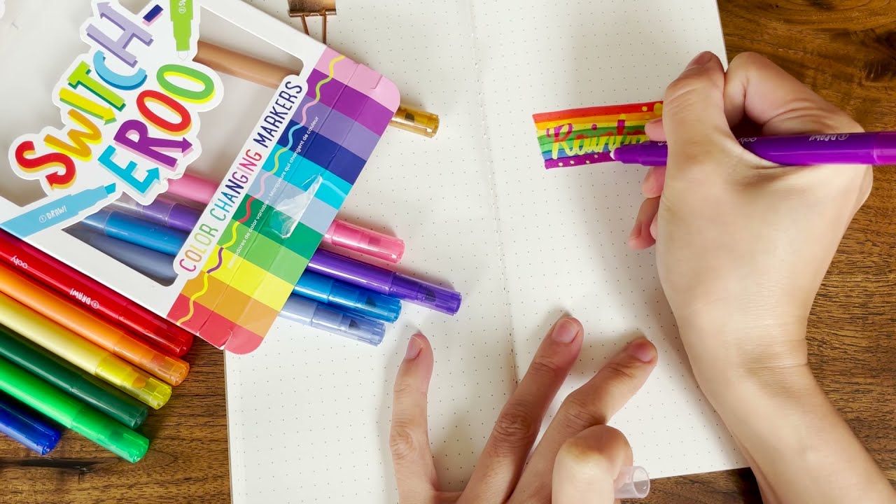 Switch-eroo Color Changing Markers