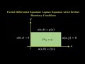 Partial Differential Equation with Dirichlet Boundary Conditions (With Example)