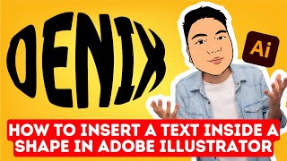 How to Insert Text Inside a Shape in Adobe Illustrator