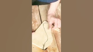 How to-Build removes excess wood with sharp blades to create simple shapes easily #shorts