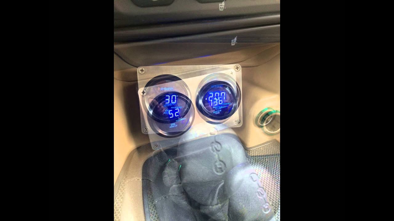 Discovery Land Rover oil pressure gauge water temperature gauge 1999 and 2001 YouTube