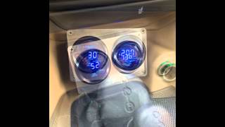 Discovery  Land Rover oil pressure gauge water temperature gauge 1999 and 2001