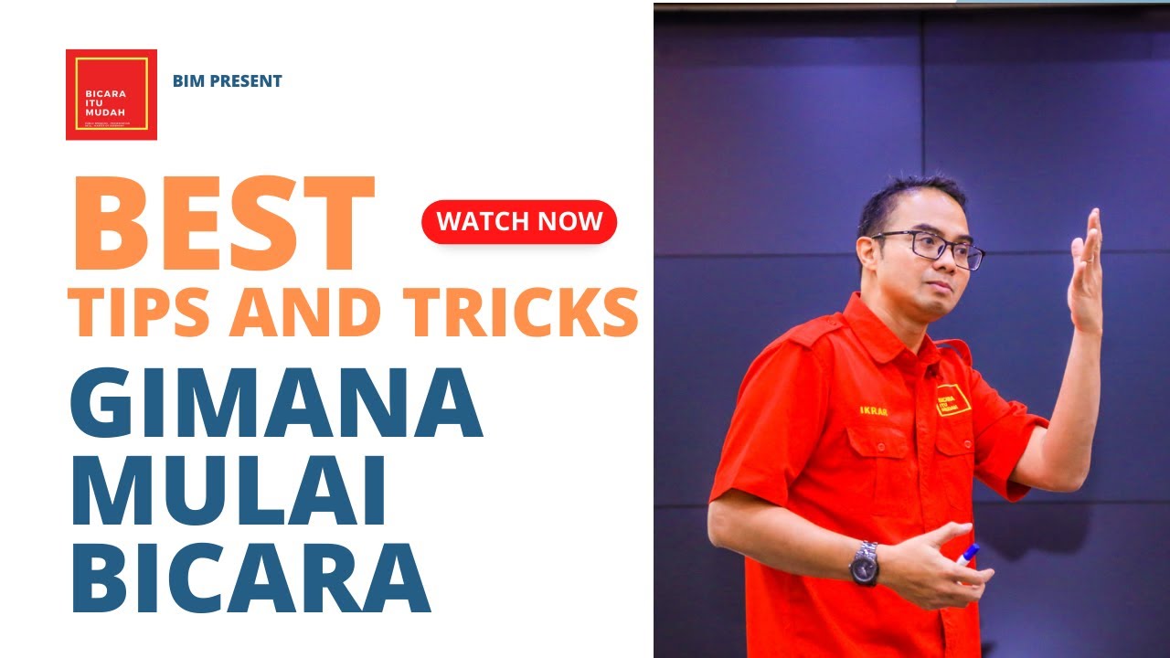 BAGAIMANA MEMULAI BICARA ANDA DIDEPAN ORANG