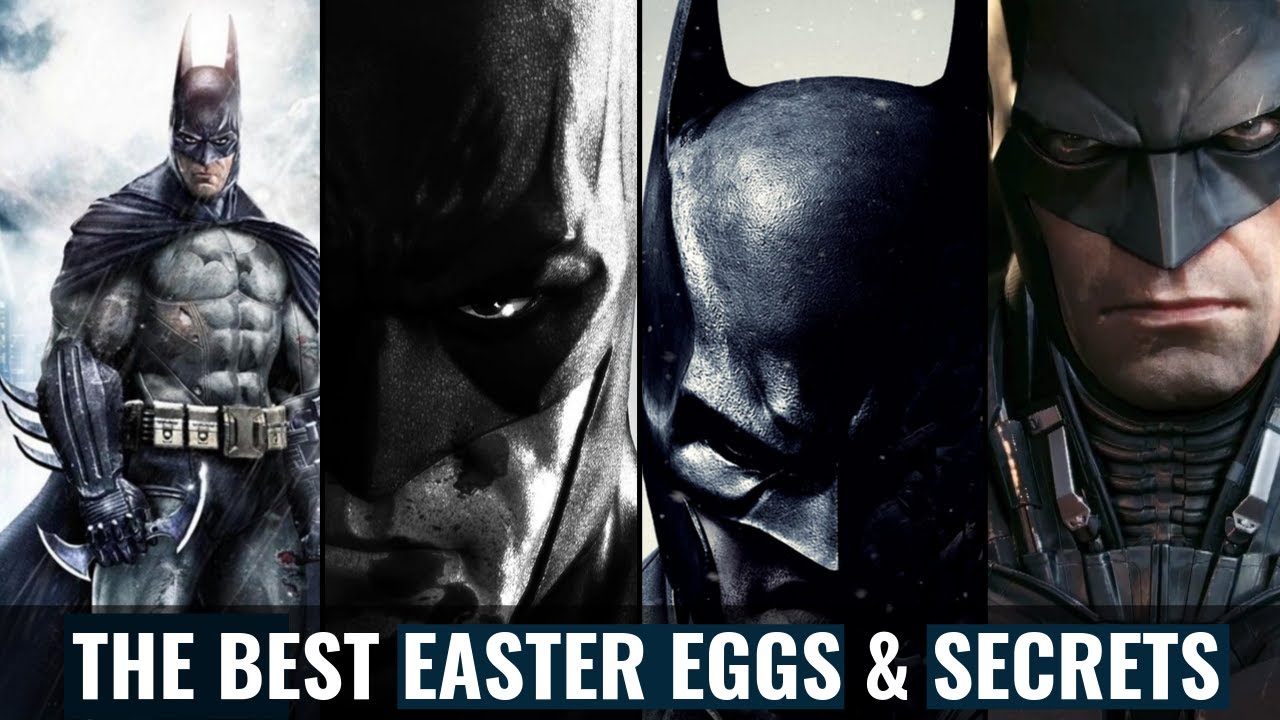The Best Easter Eggs & Secrets In The Batman Arkham Games(2019) YouTube