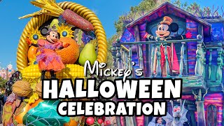 Mickey's Halloween Celebration Parade [4K] Multi-Cam Disneyland Paris 2022