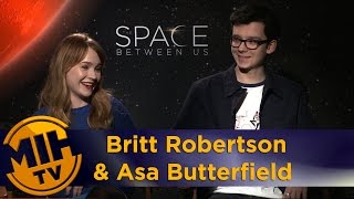 Britt Robertson & Asa Butterfield Interview The Space Between Us