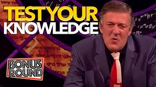 5 QUESTIONS YOU WONT KNOW THE ANSWERS TOO.... QI With Stephen Fry & Sandi Toksvig