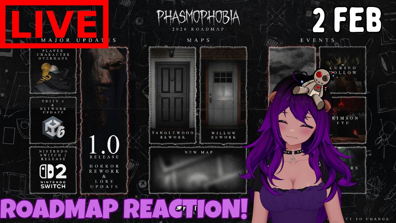 2 Feb✨ Prestige 20 - Phasmo Playthrough and Roadmap reaction 👻