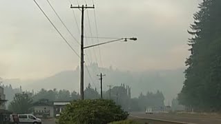 Sweet Creek Fire 0% contained, up to 400 acres
