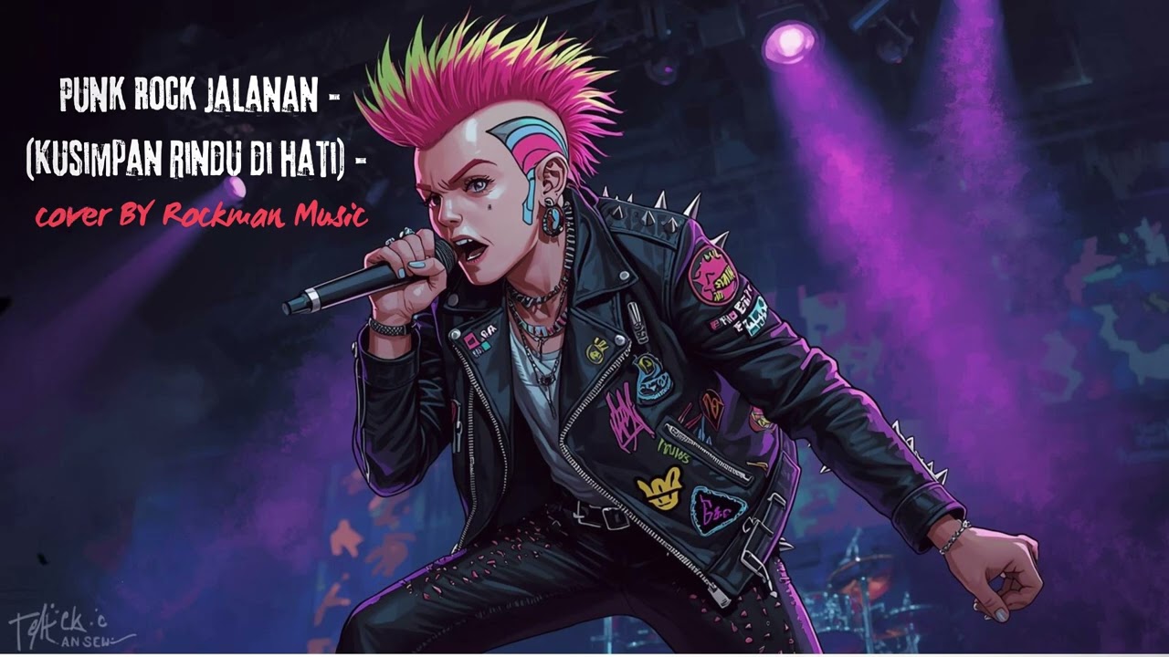 Punk Rock Jalanan – Gaya Bebas Rockman Music | Lagu Viral tiktok 2025