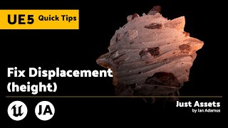 Unreal Engine 5 QuickTip | Fix Displacement (height)