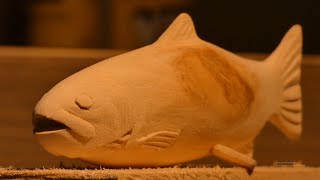 1 Hour of Wood Carving ASMR  No talking  Sounds of Wood