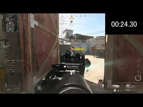 【COD:MW】記録53秒
