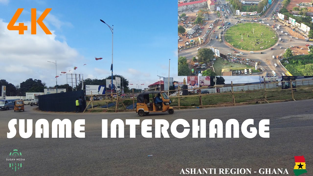 Suame Interchange Project Kumasi Ghana 4K YouTube