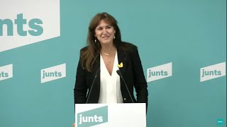Borràs Será La Candidata De Jxcat En Las Elecciones Catalanas