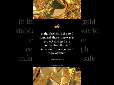 Famous Gold Quotes - Alan Greenspan