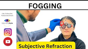 How to do fogging? | Do accurate Subjective refraction @optometryreels
