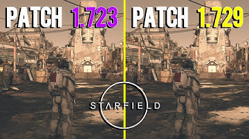 Any Improvements in Performance? | Patch 1.723 vs Patch 1.729 Comparison | Starfield