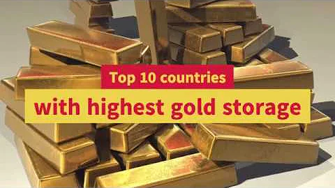 Top 10 countries with highest gold reserves | Gold reserves by country | Central bank