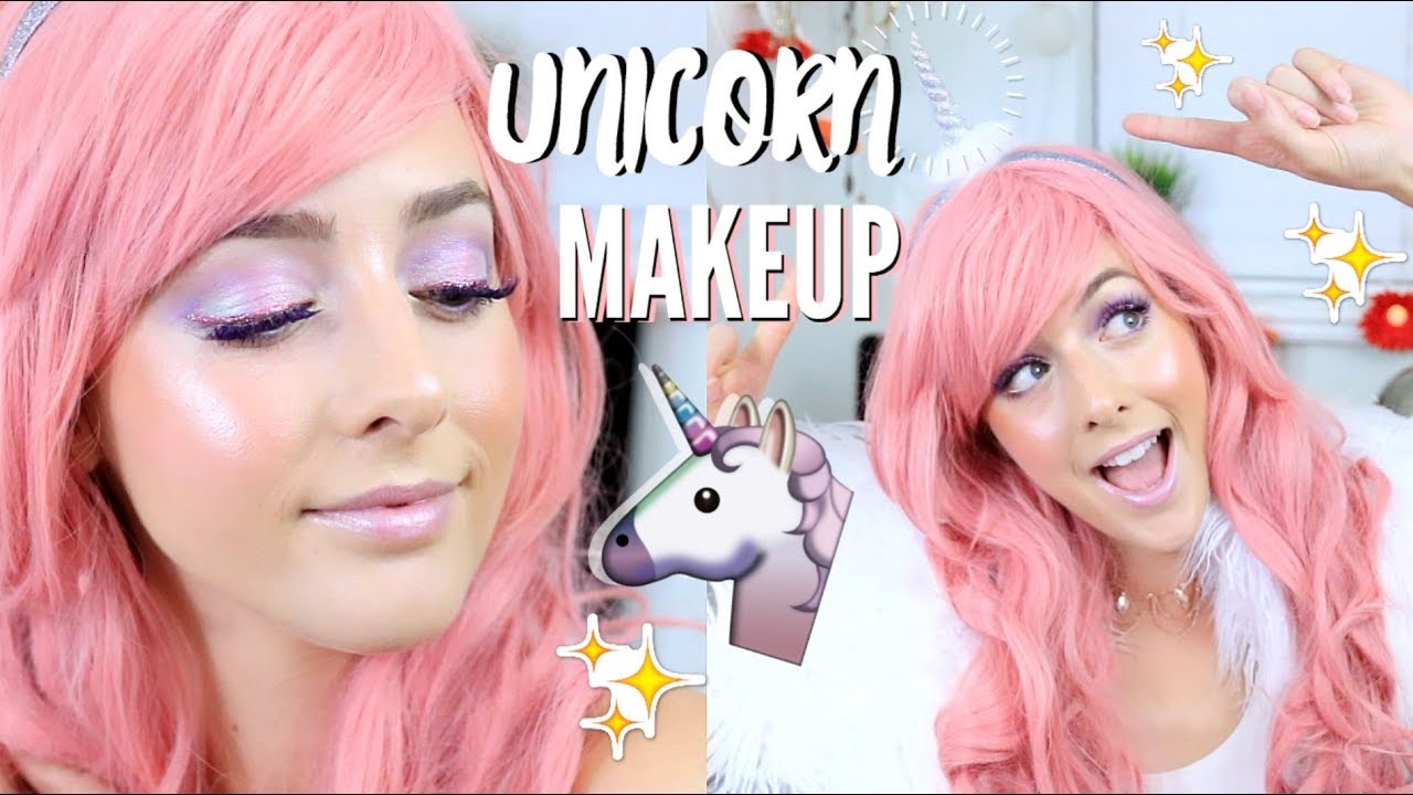 Unicorn Makeup Tutorial!  Halloween Costume Idea - Twist Me Pretty