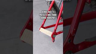 Old-school shipping hack for bike frames