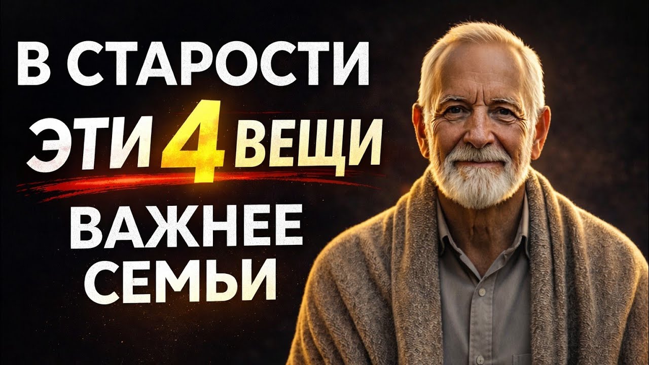 Большинство людей узнают это слишком поздно… 4 истины о старости