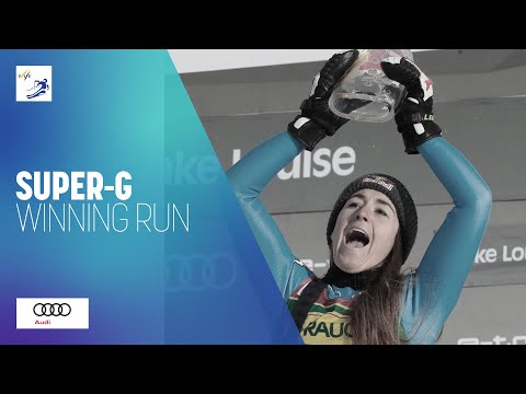 Sofia Goggia (ITA) | Winner | Women's Super-G | Lake Louise | FIS Alpine