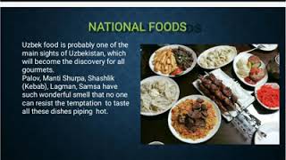 Фуд текст. National food of Uzbekistan. National foods in Uzbekistan. Узбекистан национальные блюда названия. Tourism in Uzbekistan презентация.