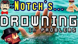 Minecraft NOTCH'S New Game - DROWNING in PROBLEMS! screenshot 5
