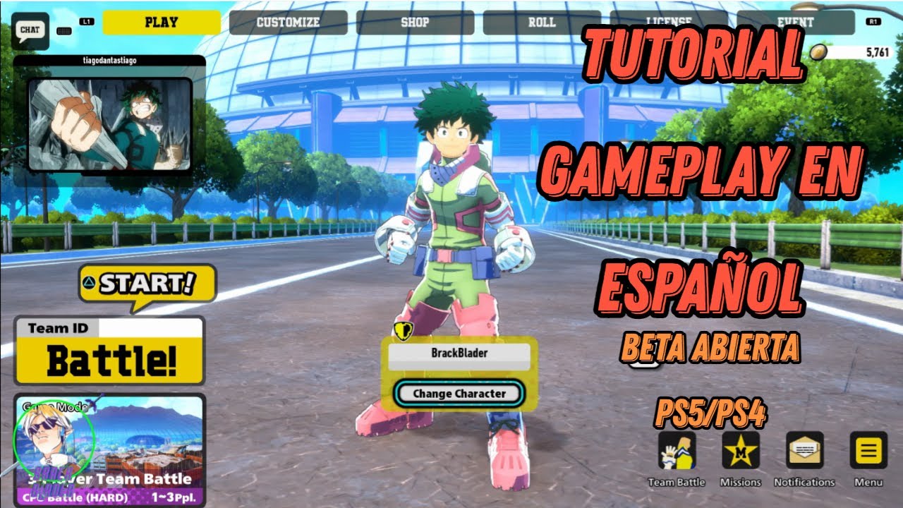 My Hero Ultra Rumble - Tutorial y Gameplay en Español - YouTube