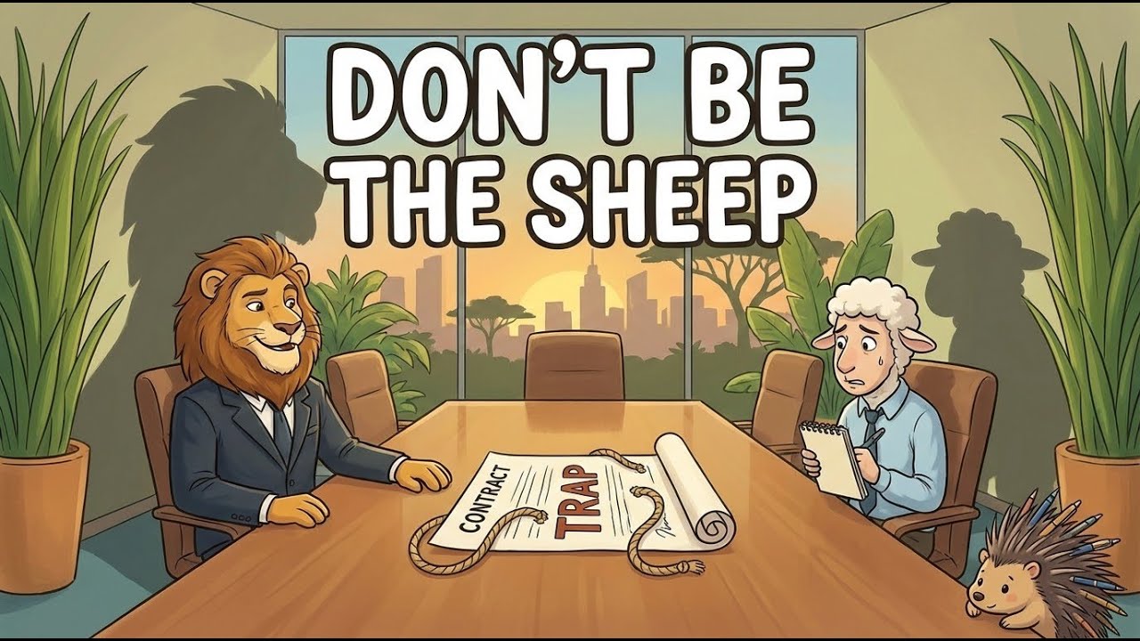 The Corporate Jungle: Lions, Sheep, and the Hidden Rules of Predation (Modern Fable)