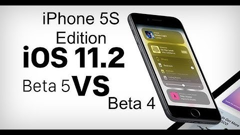 iOS 11.2 Beta 5 vs. iOS 11.2 BETA 4 - SPEED TEST + BENCHMARK! #iOS112b5 #IOS112b4 #IPHONE5S