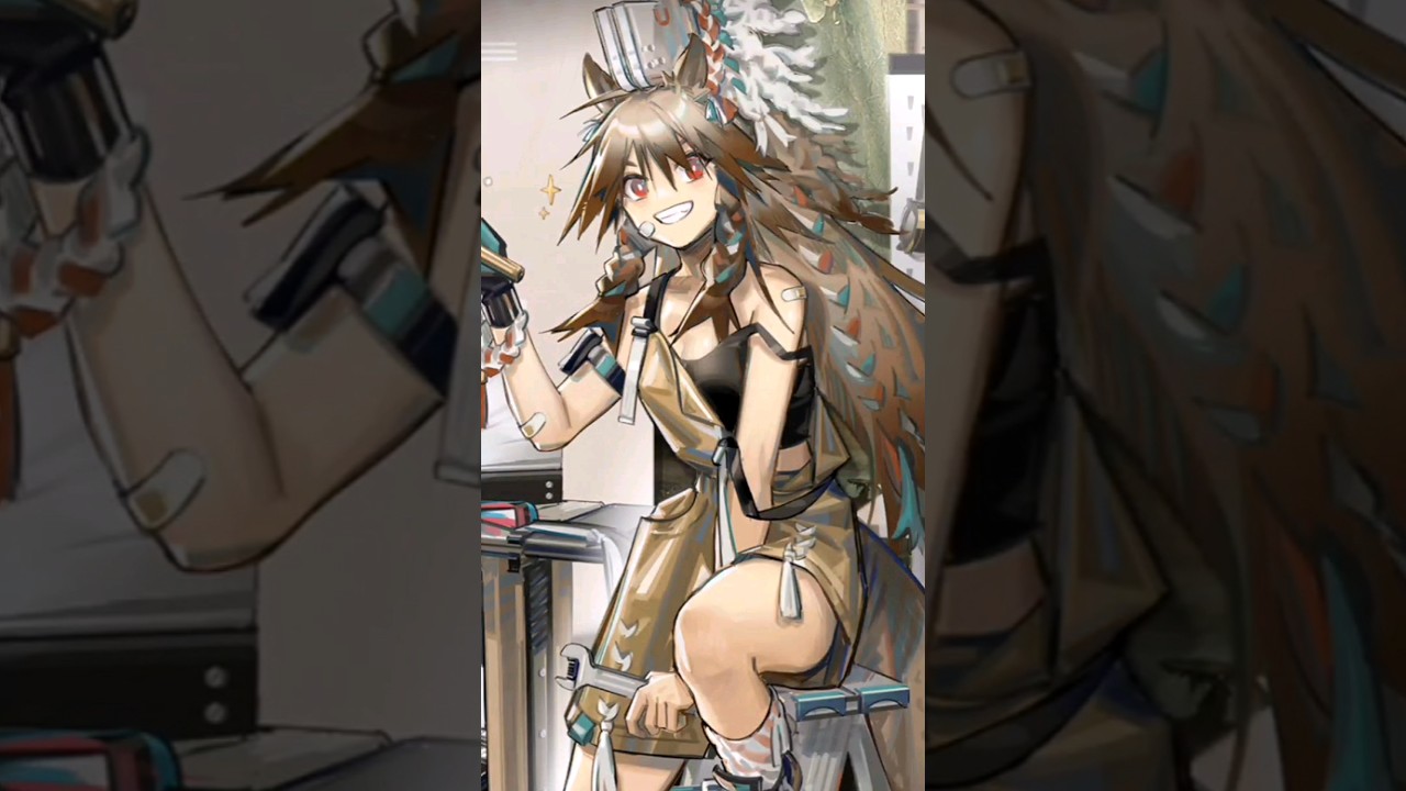 명일방주 와일드메인 스킨//저스티스 메이커(Arknights Wild Mane Skin)