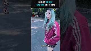 Ranking The Best I Like Your Outfit Trend #usa #shorts