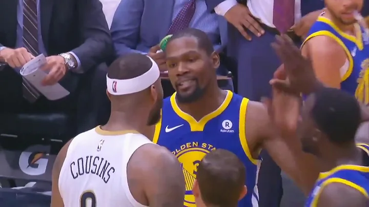 Remember when Kevin Durant RUN AWAY FROM FIGHT with DeMarcus Cousins After Both Got Ejected!!!