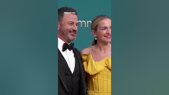 Így jelentek meg a sztárok az Emmy-díjátadón