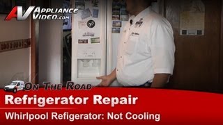 Whirlpool Refrigerator Repair - Not Cooling - Start Device