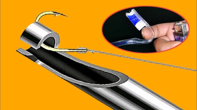 How to make fishing hook remover. Very useful tool for fishing