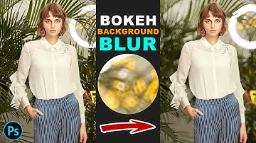 How to Auto Background Blur with Bokeh Effect in Photoshop 2025