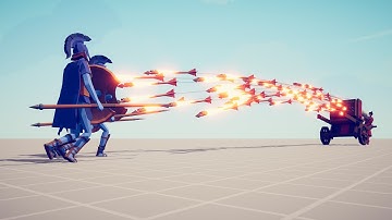 HWACHA vs 3x EVERY UNIT - Totally Accurate Battle Simulator TABS