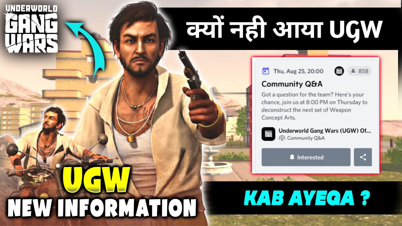 Underworld Gang War Game Release Date | Ugw Release Date Official Announcement | Ugw News
