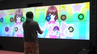 【AnimeJapan2015】「ガールフレンド（仮）」の新作リズムゲーム「ガールフレンド（♪）」プレイムービー screenshot 4