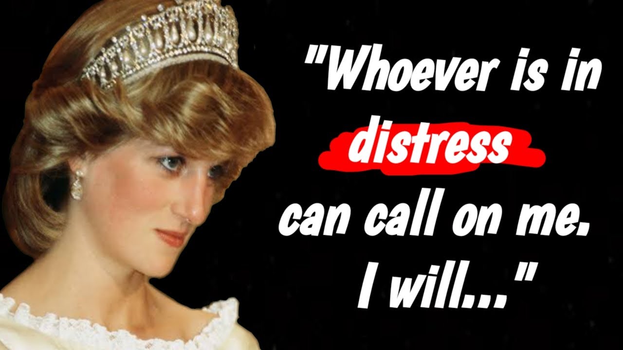 Inspire and motivate others with Princess Diana's quotes about life and kindness