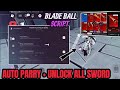Death Ball Script *FREE* - Auto Parry, Unlock All Sword, God Mode, Free Aura &amp; More!