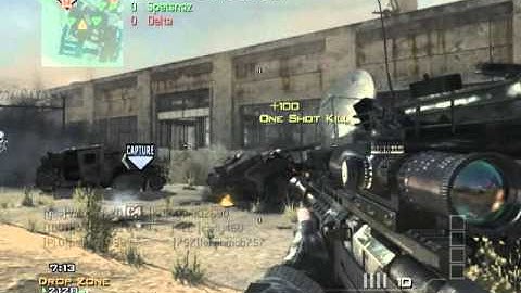mw3 AS50 quickscoping in dome